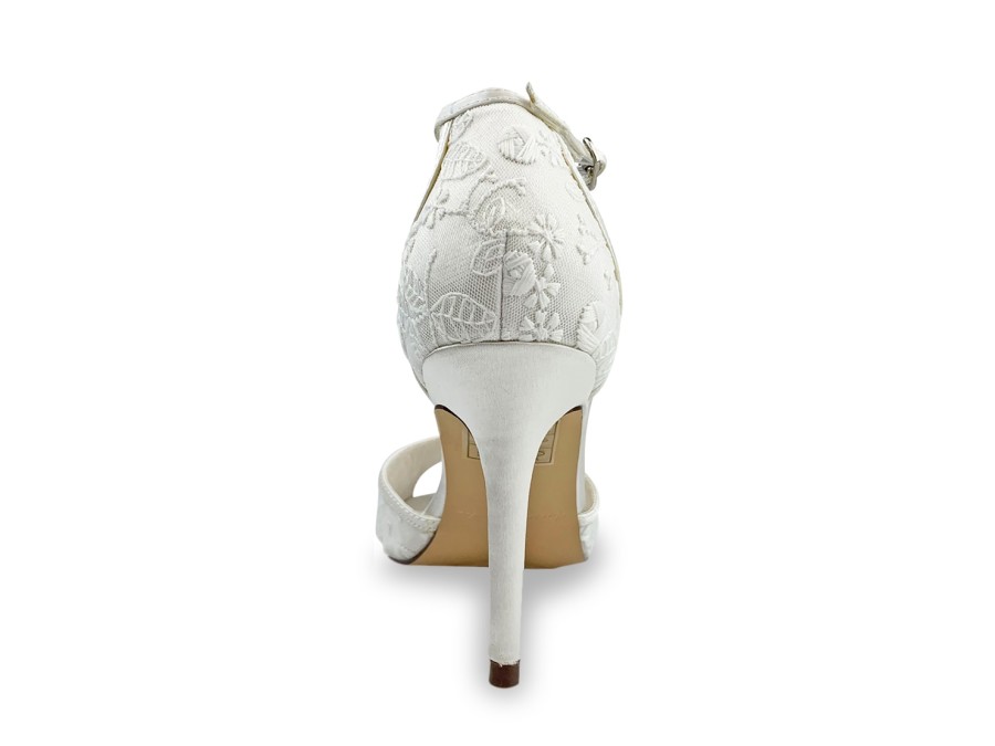 New Paradox London Kingsley Sandal Off White