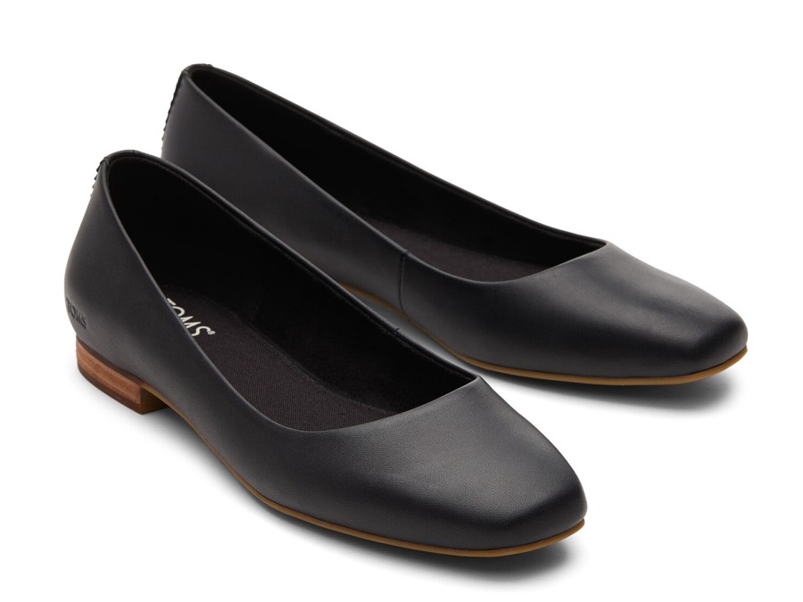 Hot TOMS Briella Ballet Flat Black