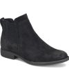 Hot Born Laney Chelsea Boot Black Suede