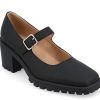 Clearance Journee Collection Gladys Pump Black