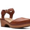 Best Clarks Paizlee Platform Clog Tan