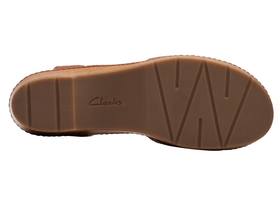 Best Clarks Paizlee Platform Clog Tan