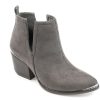 Clearance Journee Collection Issla Western Bootie Grey