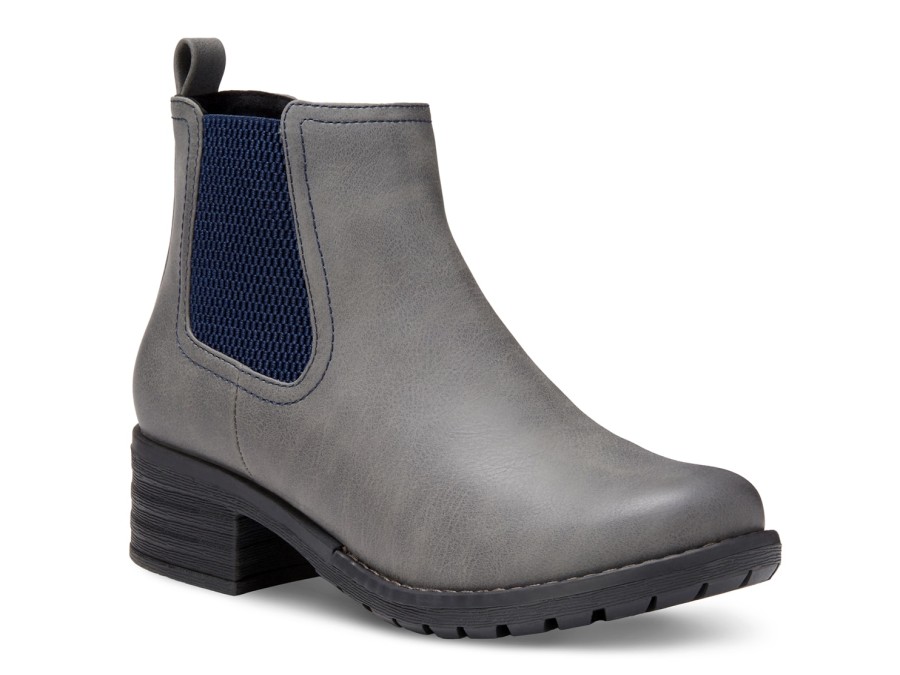 Clearance Eastland Jasmine Chelsea Boot Grey/Navy