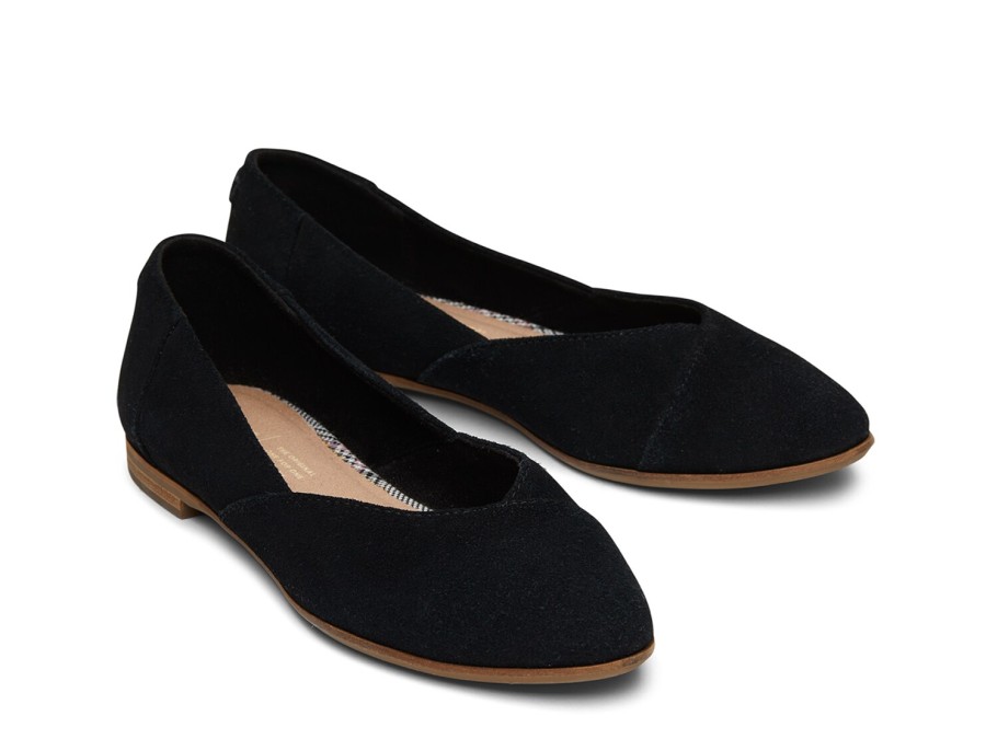 Best TOMS Jutti Neat Flat Black