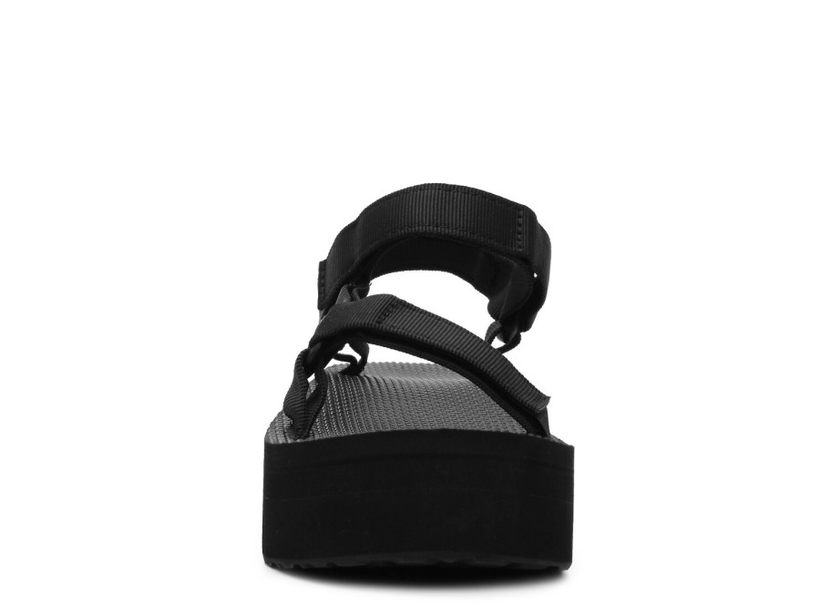 New Teva Flatform Universal Platform Sandal Black