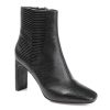 Hot Journee Collection Sarla Bootie Black