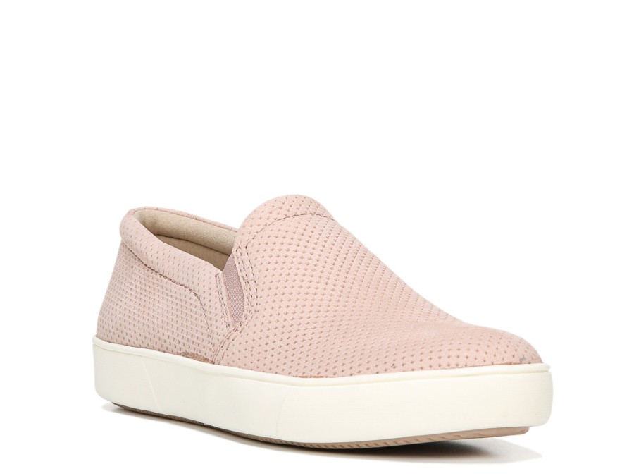 Clearance Naturalizer Marianne Slip-On Sneaker Blush Perforated Suede