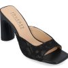 Best Journee Collection Daivia Sandal Black