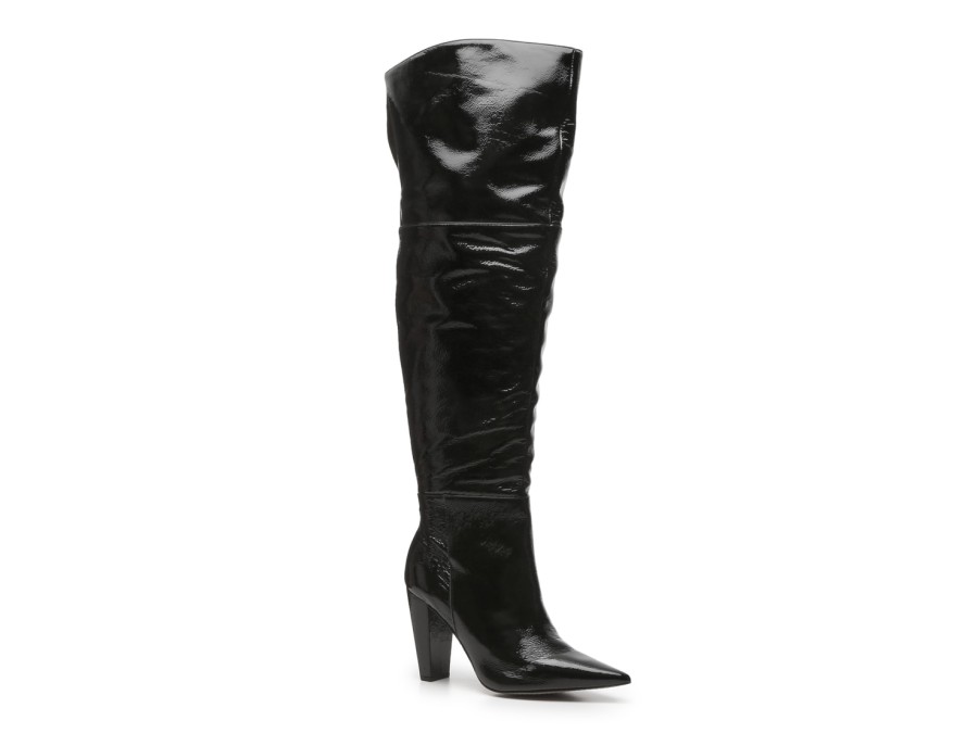 Best Vince Camuto Minnada Extra Wide Calf Over-The-Knee Boot Black