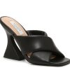 Clearance STEVEN NEW YORK Baga Sandal Black Synthetic