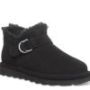 Clearance Bearpaw Shorty Buckle Snow Boot Black