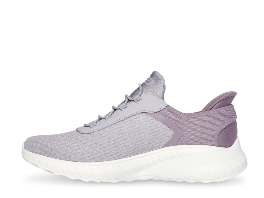 Best Skechers Hands Free Slip-Ins Bobs Sport Squad Chaos In Color Sneaker - Women'S Purple