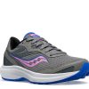 Wholesale Saucony Cohesion 16 Running Shoe - Women'S Grey/Purple