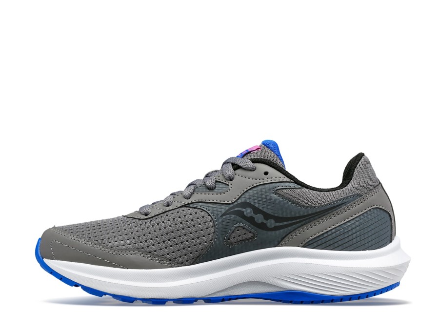 Wholesale Saucony Cohesion 16 Running Shoe - Women'S Grey/Purple