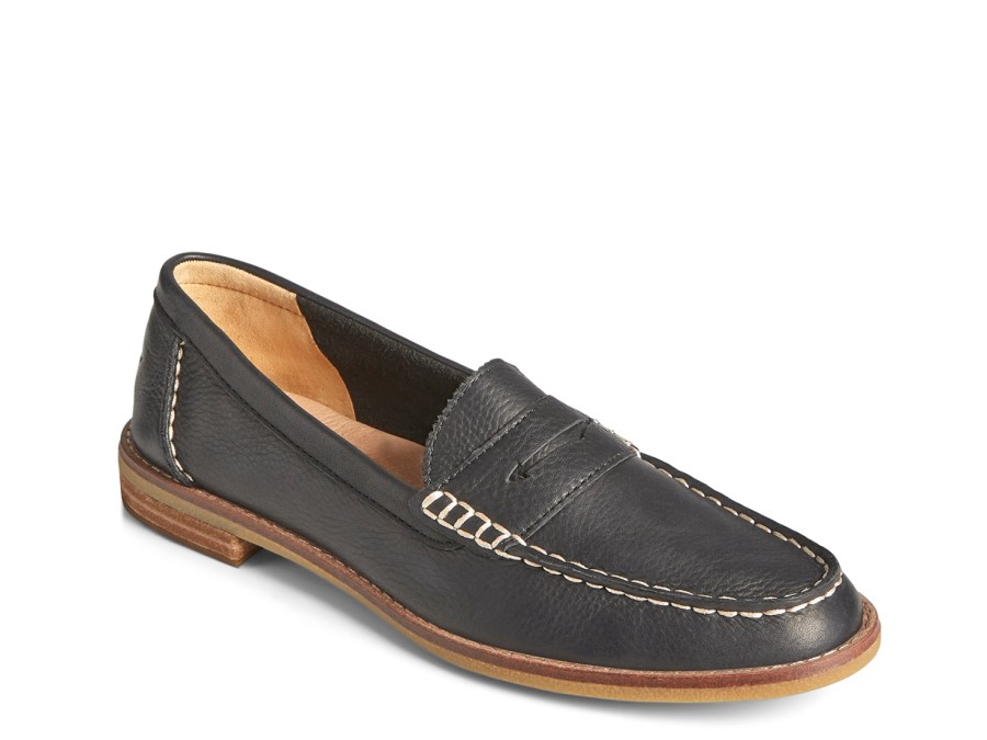 Wholesale Sperry Seaport Penny Loafer Black