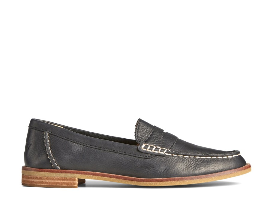 Wholesale Sperry Seaport Penny Loafer Black