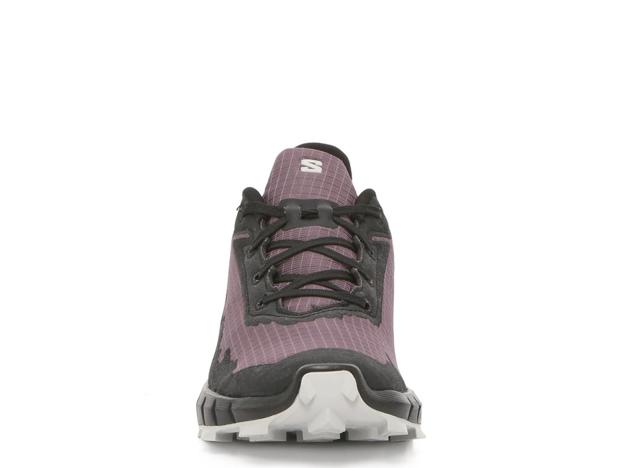 Best Salomon Alphacross 4 Hiking Shoe - Women'S Purple/Black