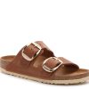 New Birkenstock Arizona Big Buckle Slide Sandal - Women'S Cognac