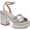 Wholesale Dolce Vita Laisha Platform Sandal Silver Metallic