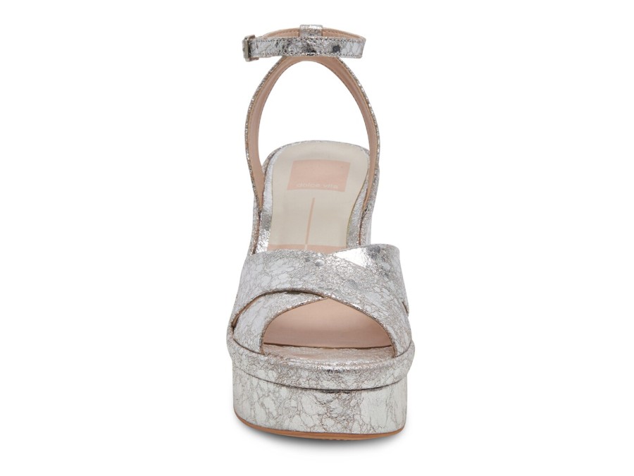 Wholesale Dolce Vita Laisha Platform Sandal Silver Metallic