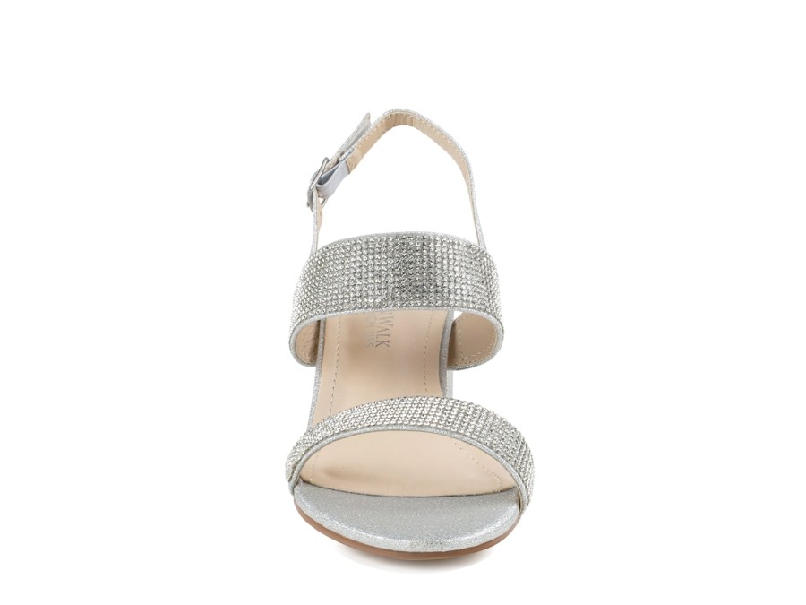 Wholesale Touch Ups by Benjamin Walk Ares Sandal Silver Metallic