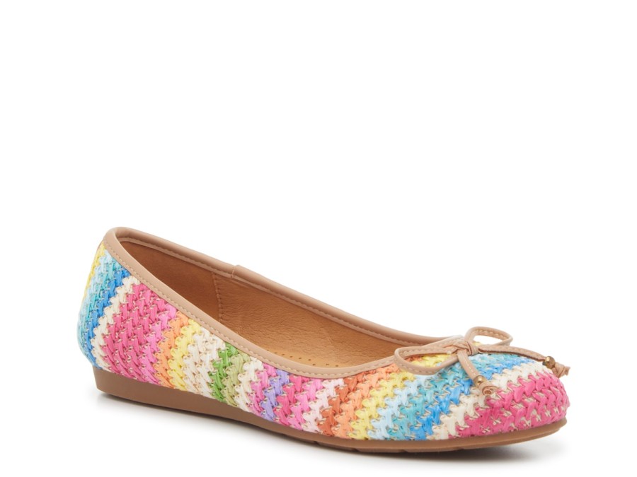 Online Mootsies Tootsies Cindrew Ballet Flat Multicolor