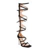 Clearance London Rag Gossip Gladiator Sandal Black