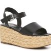 Best Marc Fisher Jellard Espadrille Platform Sandal Black