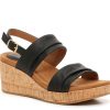 New Eurosoft Kahley Wedge Sandal Black