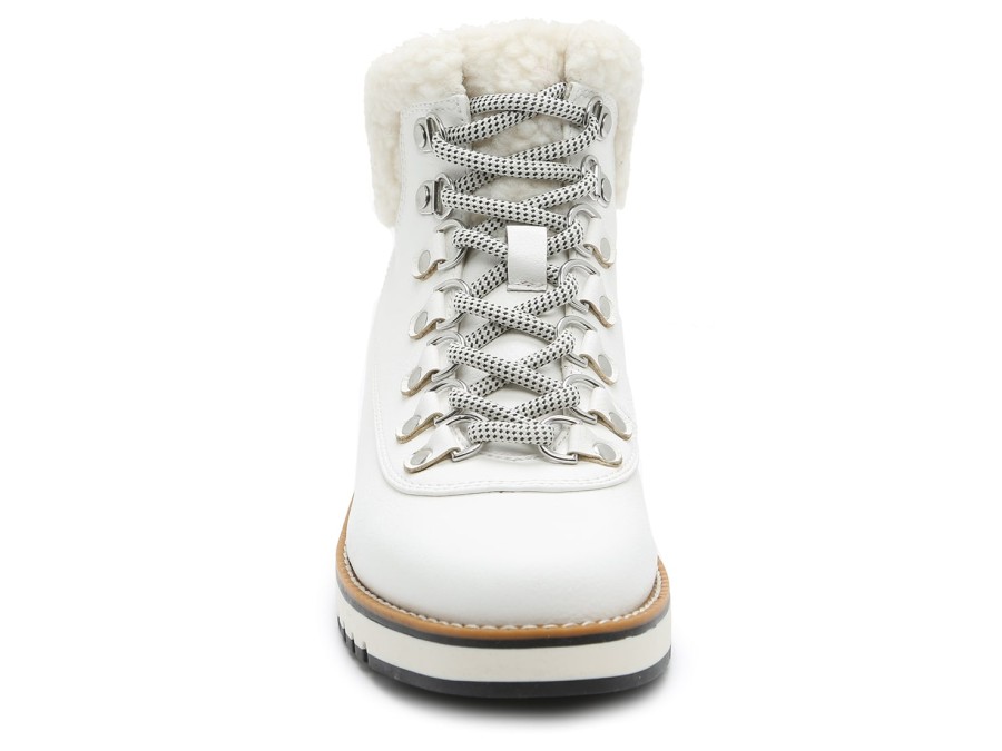 Clearance White Mountain Cozy Bootie White