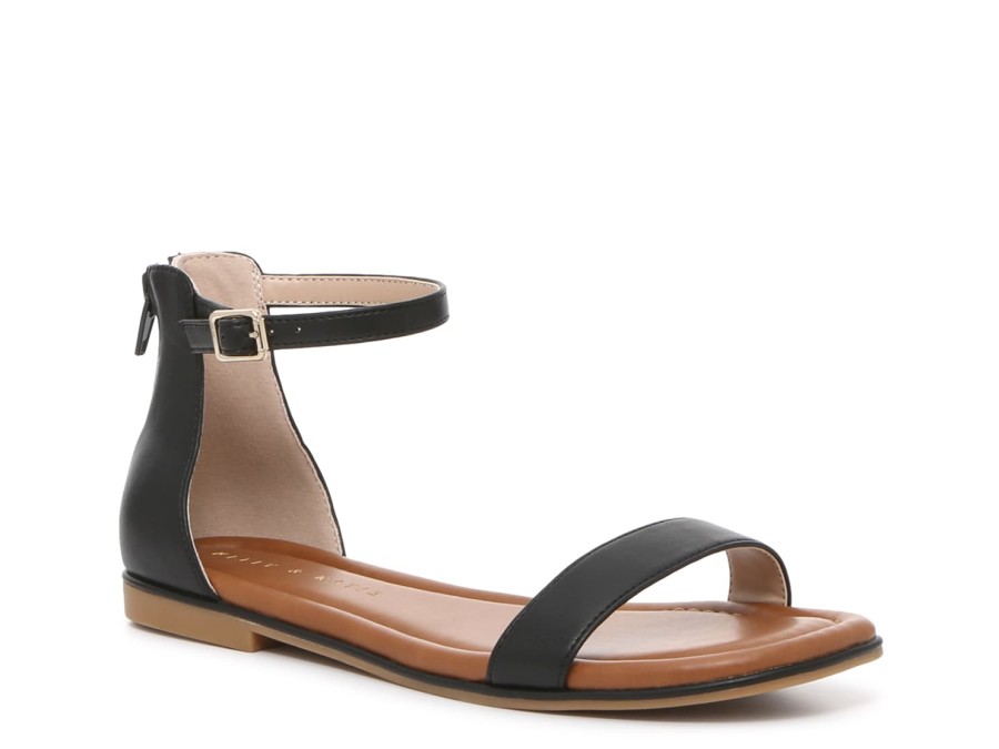 New Kelly & Katie Nymie Sandal Black Synthetic