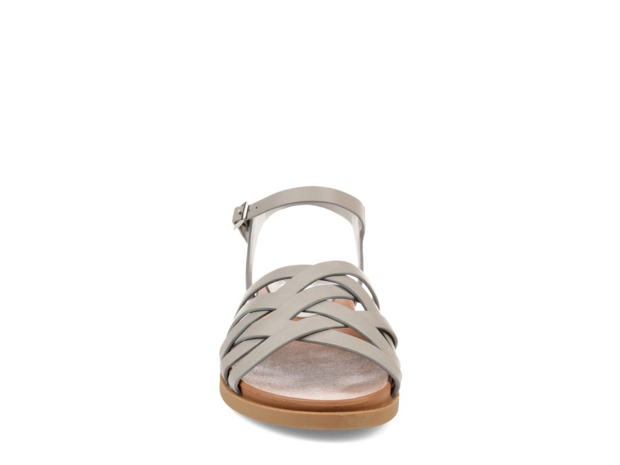 Best Journee Collection Kimmie Sandal Grey