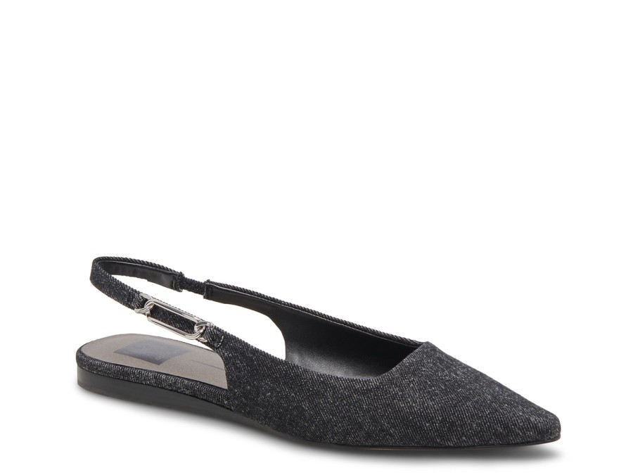 Best Dolce Vita Elley Flat Dark Grey Denim