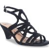 New Impo Neha Sandal Black