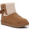 Clearance UGG Classic Solene Mini Bootie Chestnut/Beige