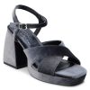 Clearance Coconuts Robin Platform Sandal Grey Velvet