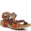 Hot L'Artiste by Spring Step Nadira Sandal Brown/Navy/Multicolor