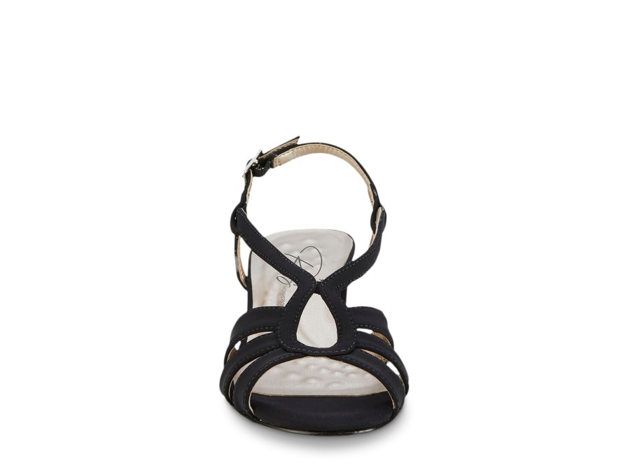 Wholesale Ros Hommerson Leandra Sandal Black Textile