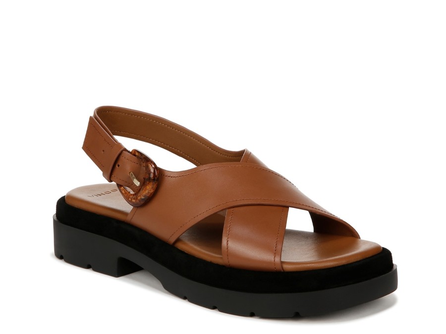 Best Vince Helena Sandal - Women'S Dark Brown