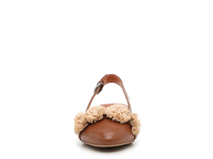 Hot Gentle Souls Anana Flat Luggage Brown