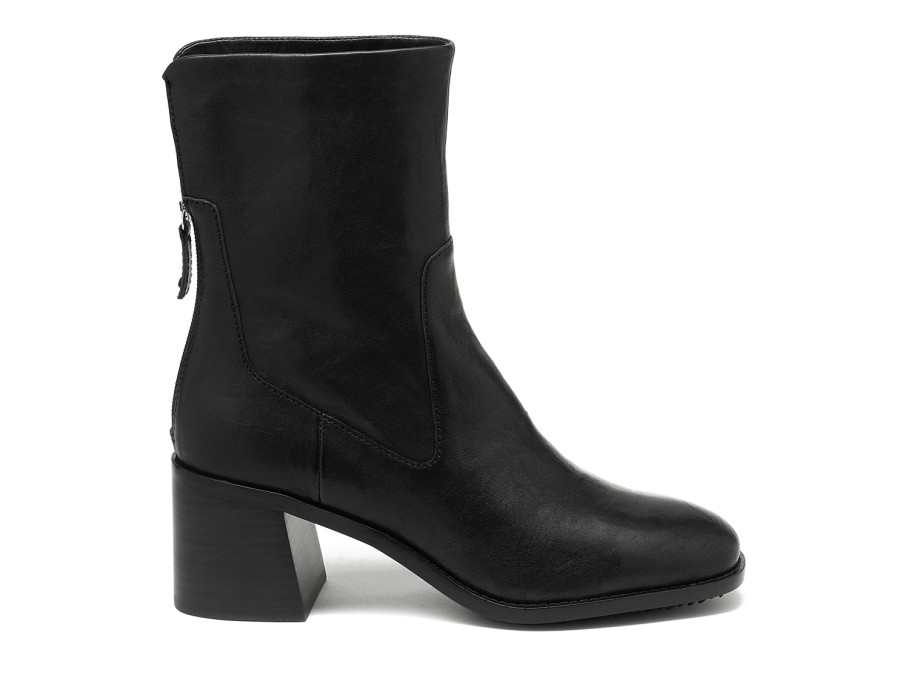 Hot Kelsi Dagger Brooklyn Island Bootie Black Leather