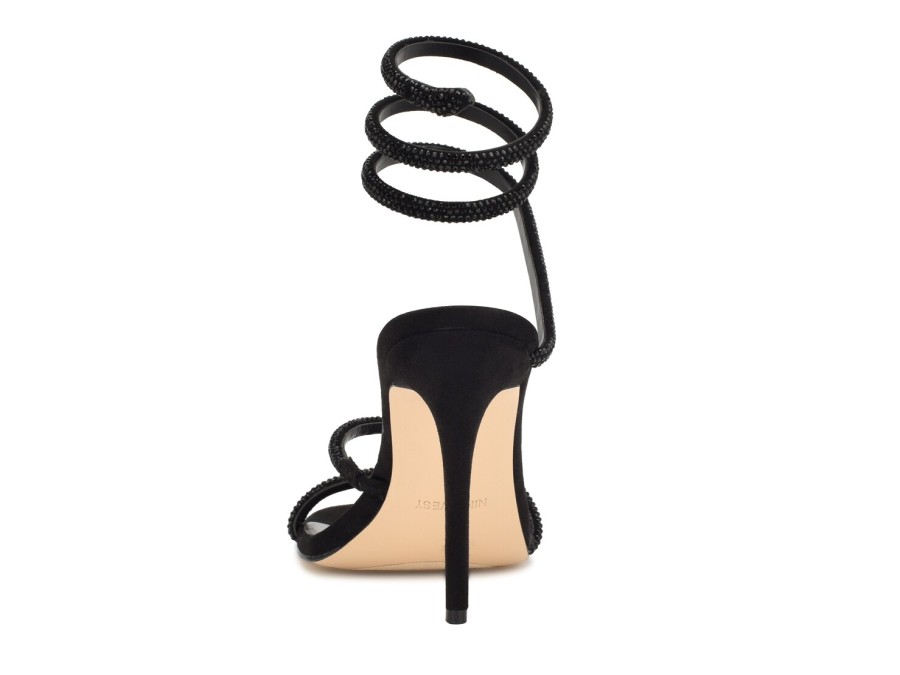 Online Nine West Maskil Sandal Black