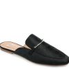 Hot Journee Collection Ameena Mule Black