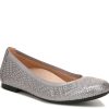 Best Vionic Anita Ballet Flat Silver Leather