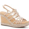 Clearance Impo Oriana Wedge Sandal Taupe