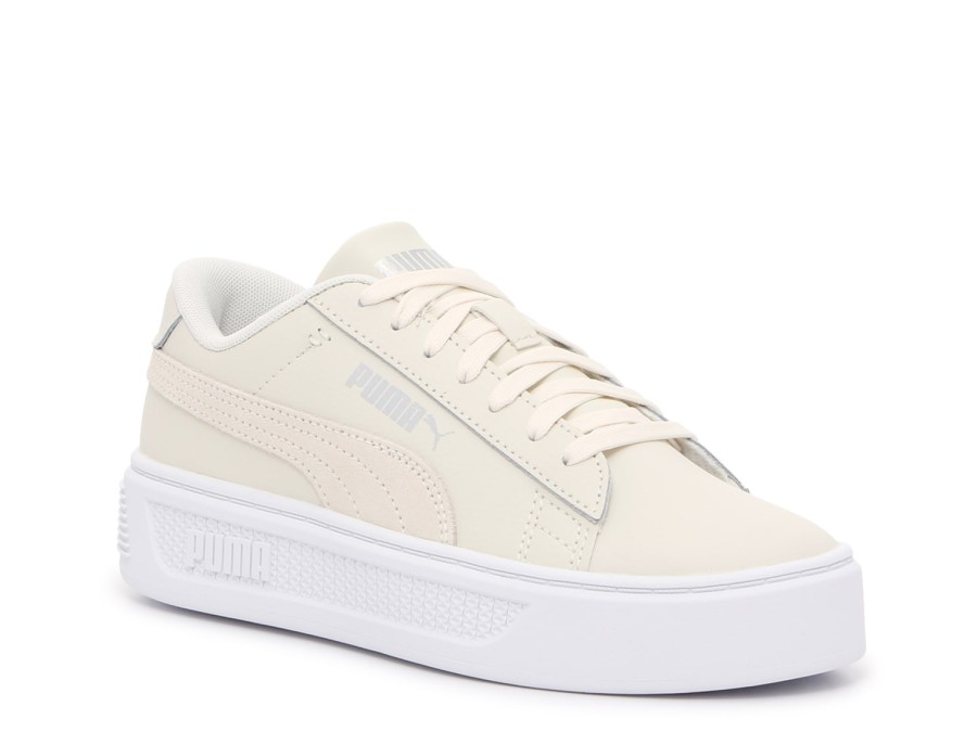 Online Puma Smash V3 Platform Sneaker - Women'S Tan