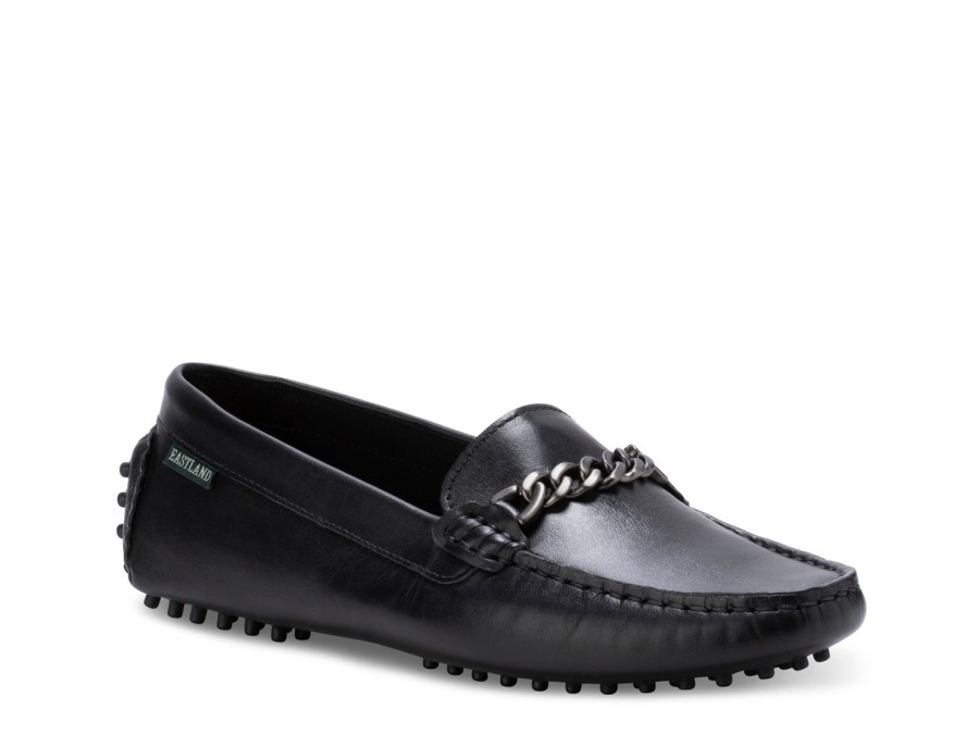 New Eastland Sawgrass Driving Loafer Black