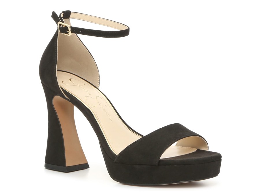 New Jessica Simpson Fonilda Sandal Black