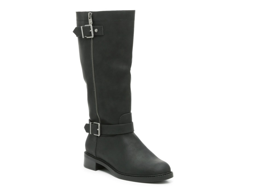 Best Kelly & Katie Shyn Wide Calf Riding Boot Black